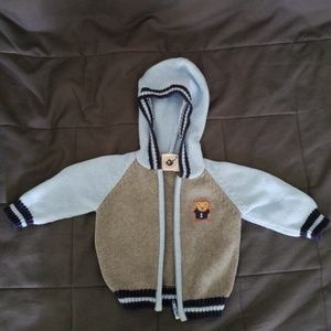Adorable boys sweater hoody